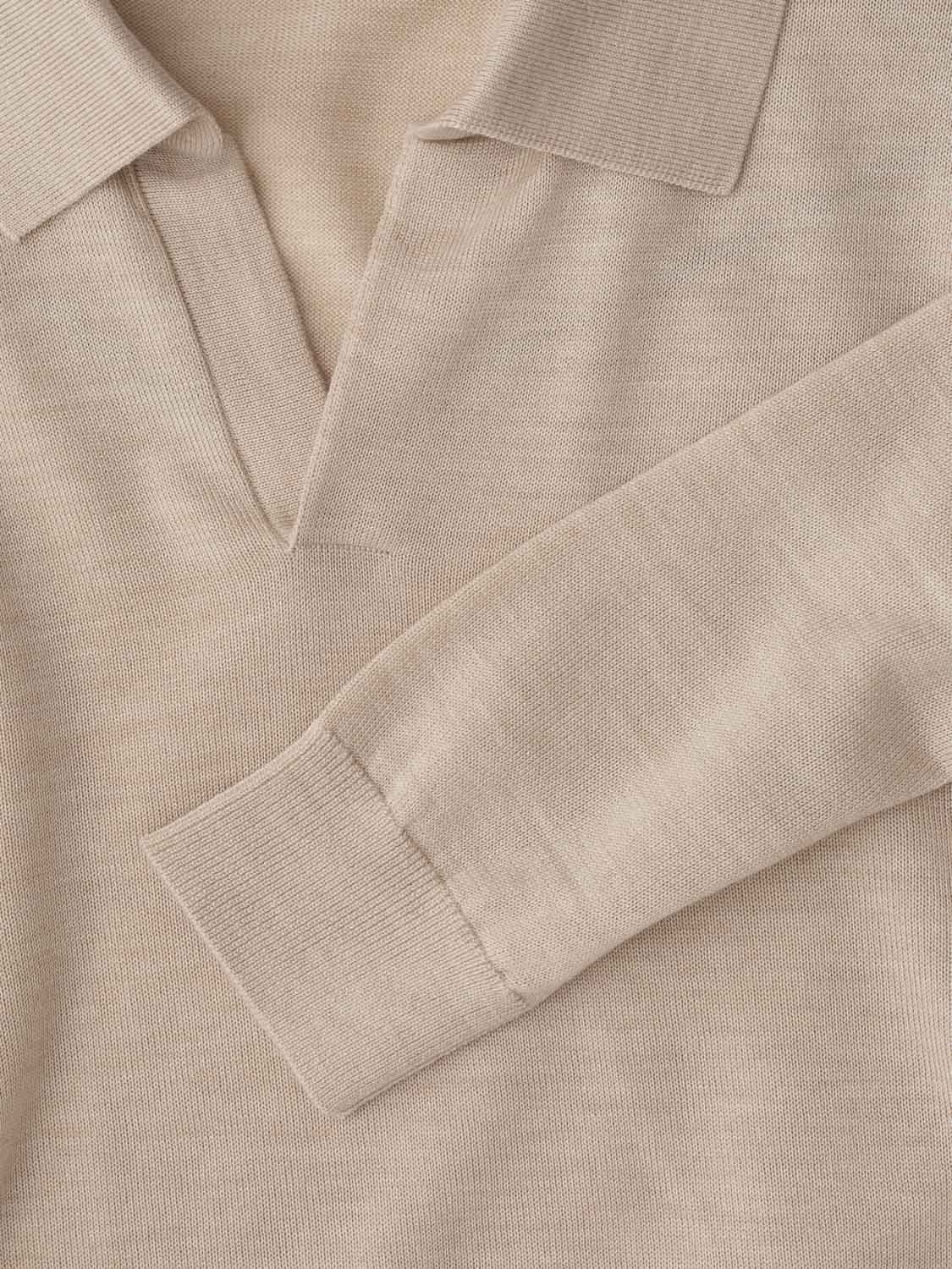 Polo Buttonless - Beige
