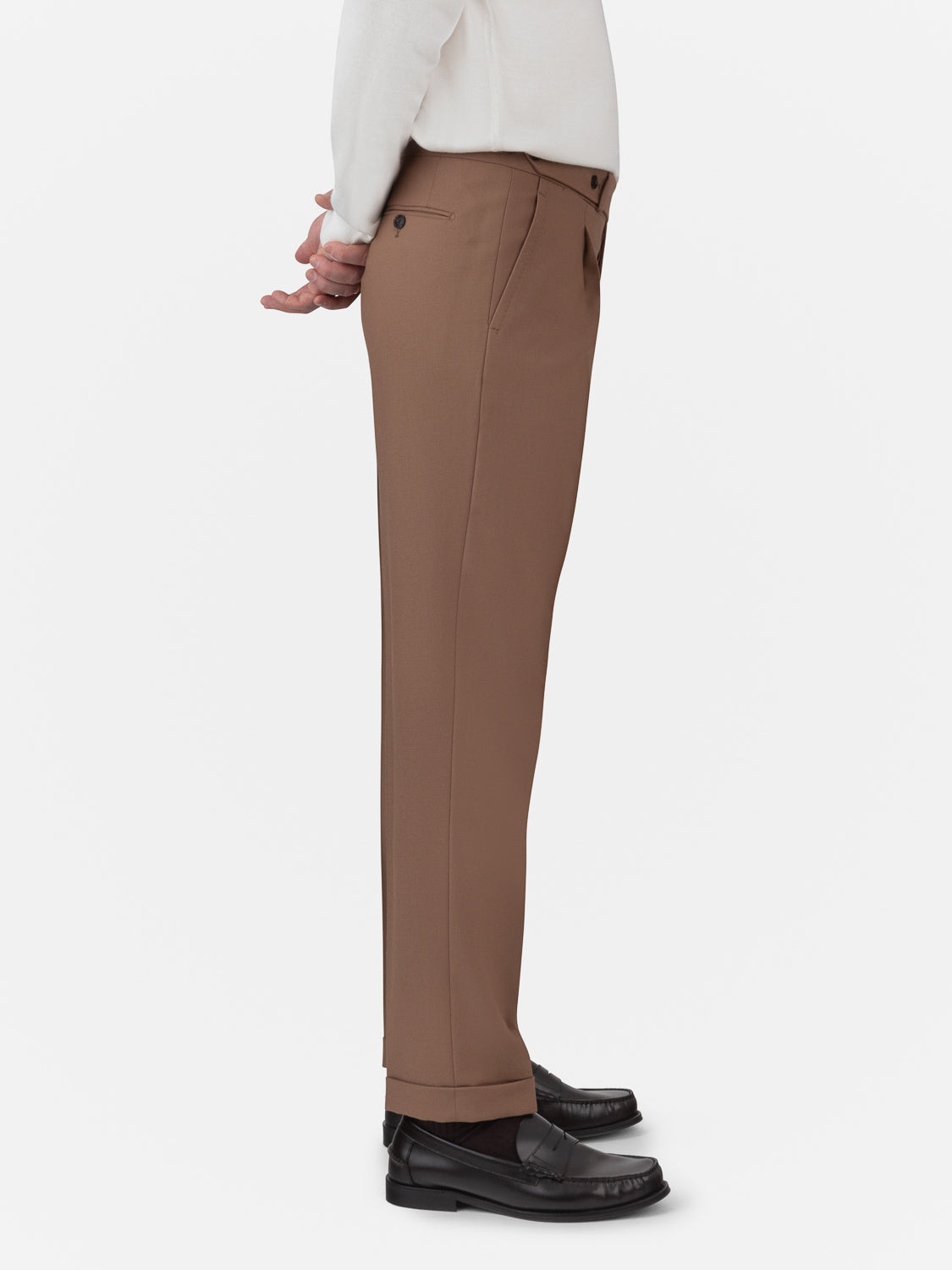 Classic Sartorial Trousers - Camel