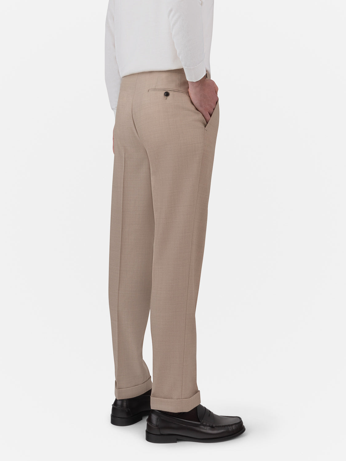 Classic Sartorial Trousers - Sand
