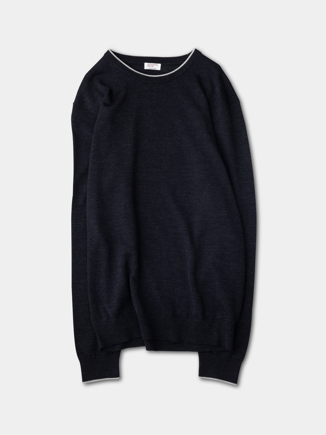 Crew Neck - Blue Graphite