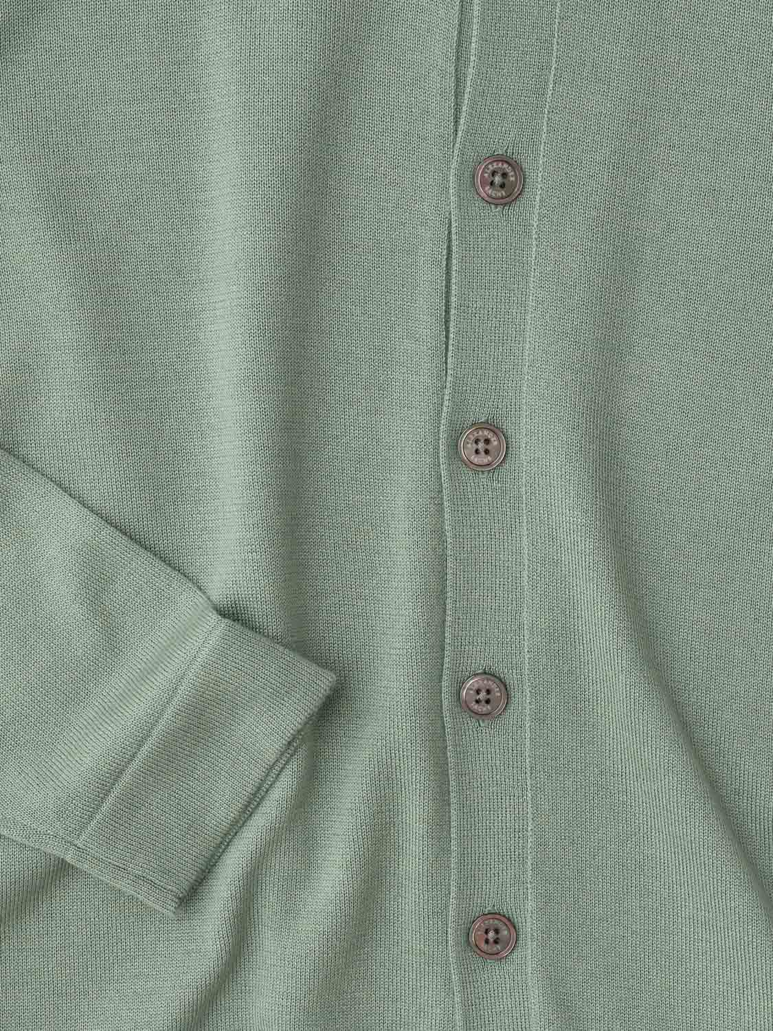 Shirt Knitted - Sage Green