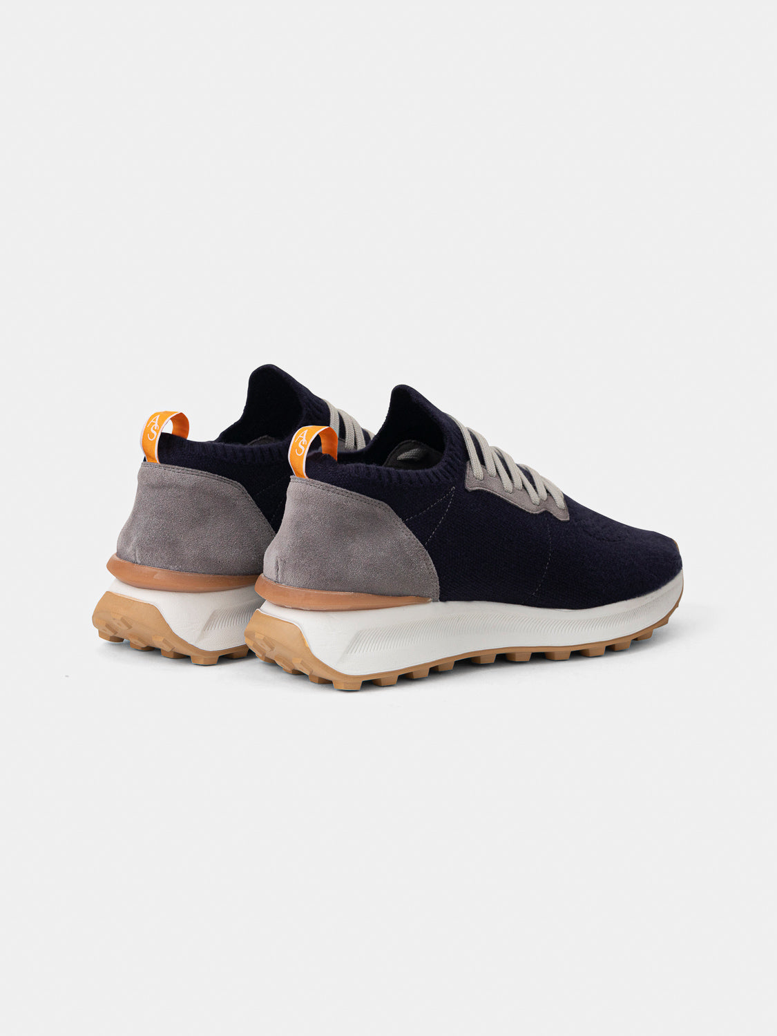 Knitted sneakers - Navy & Grey tones