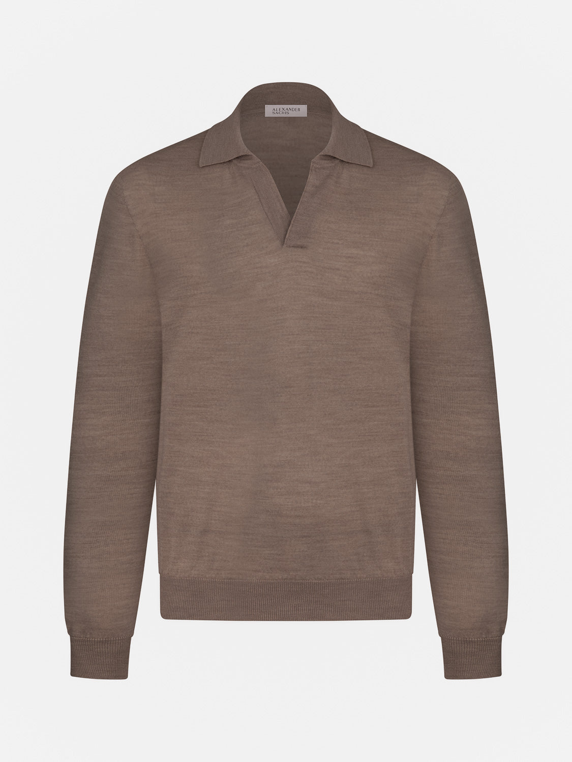 POLO KNITTED - TAUPE