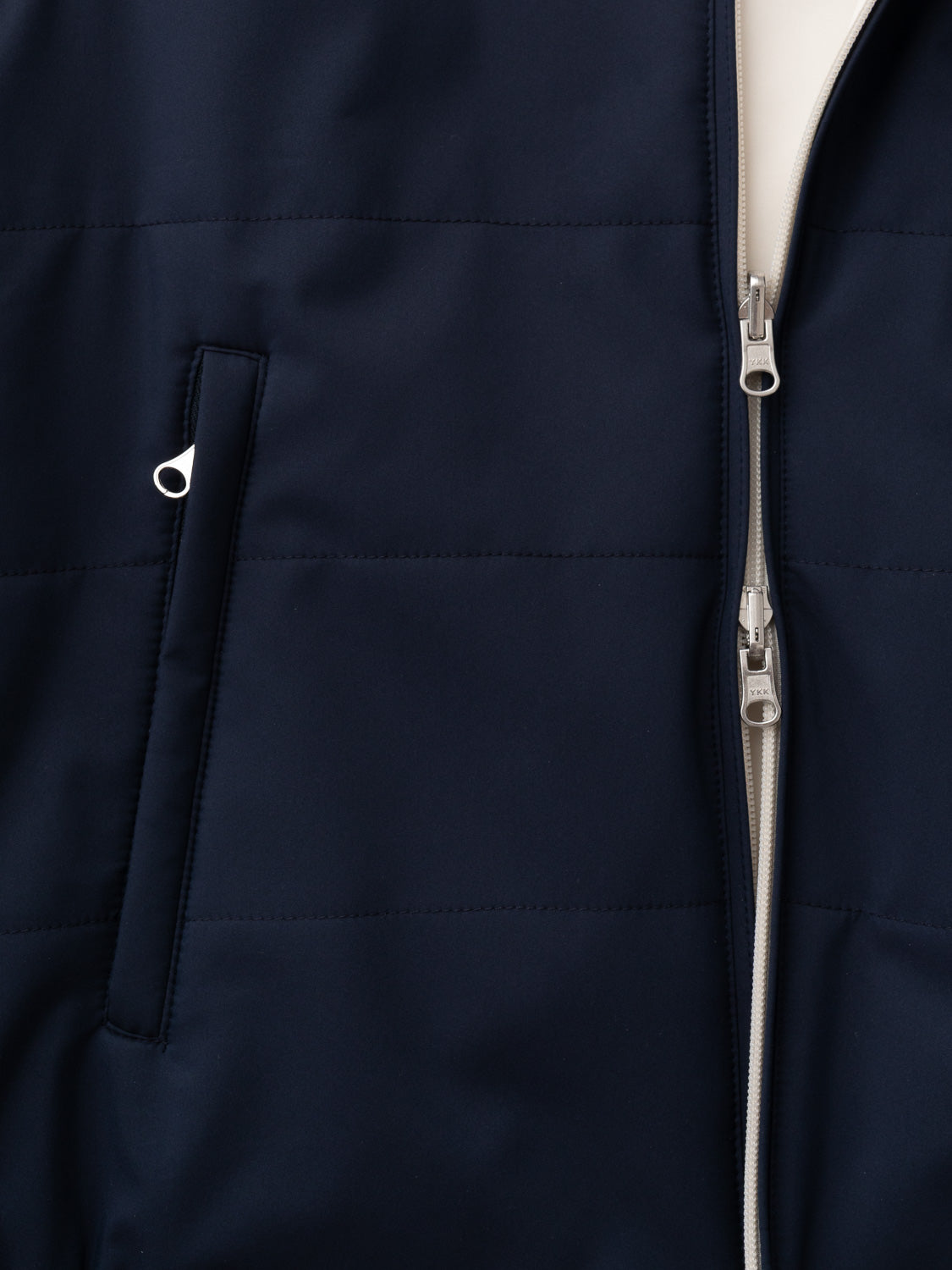 Reversible Sleeveless Jacket - Navy