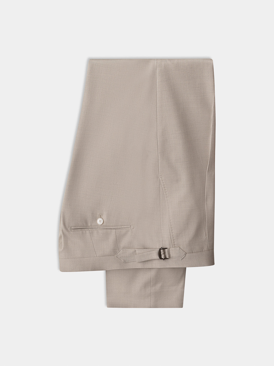 Jersey Elegant Trousers - Beige