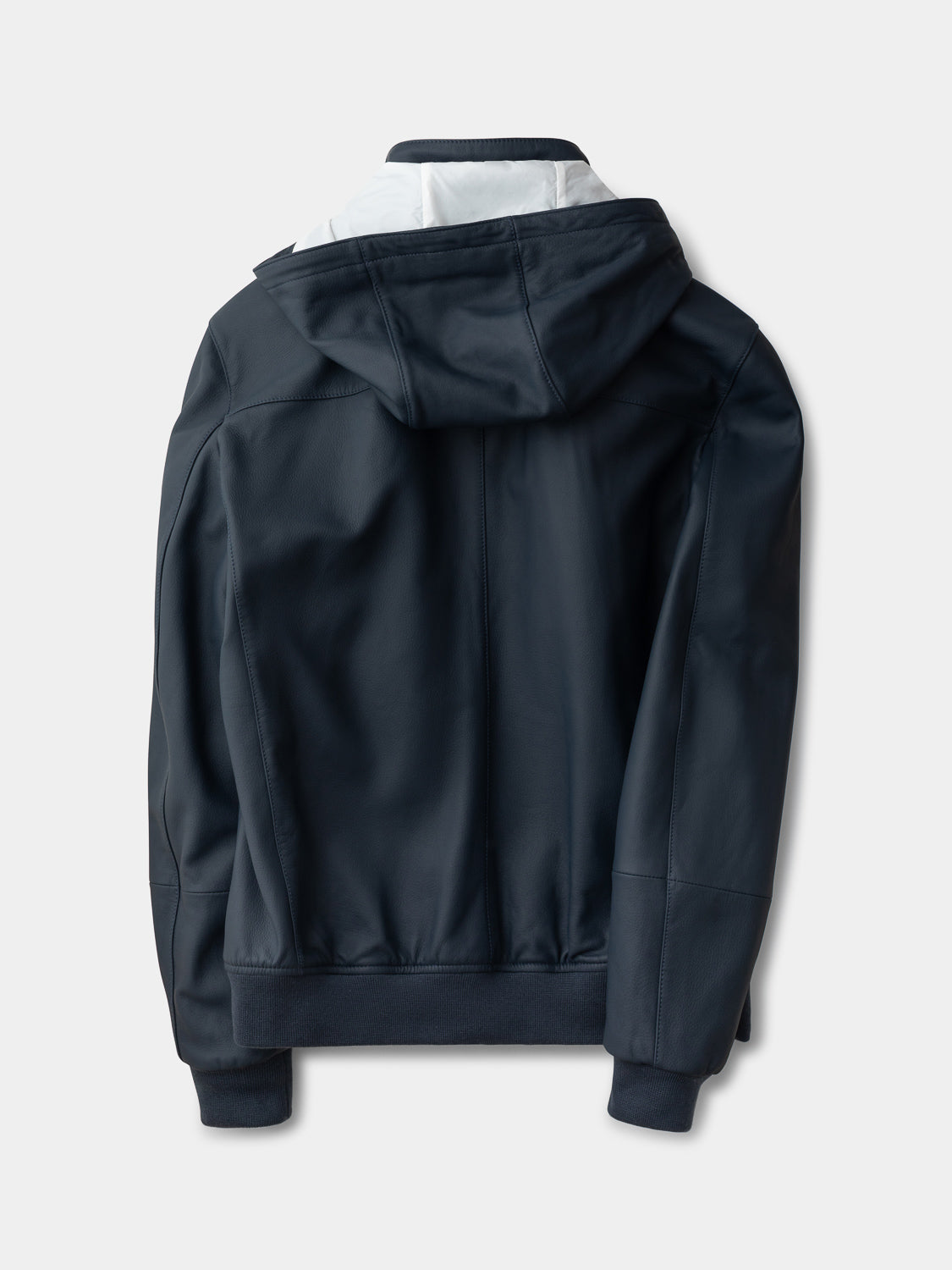 Challenge Jacket in Grain Leather - Ombre Blue