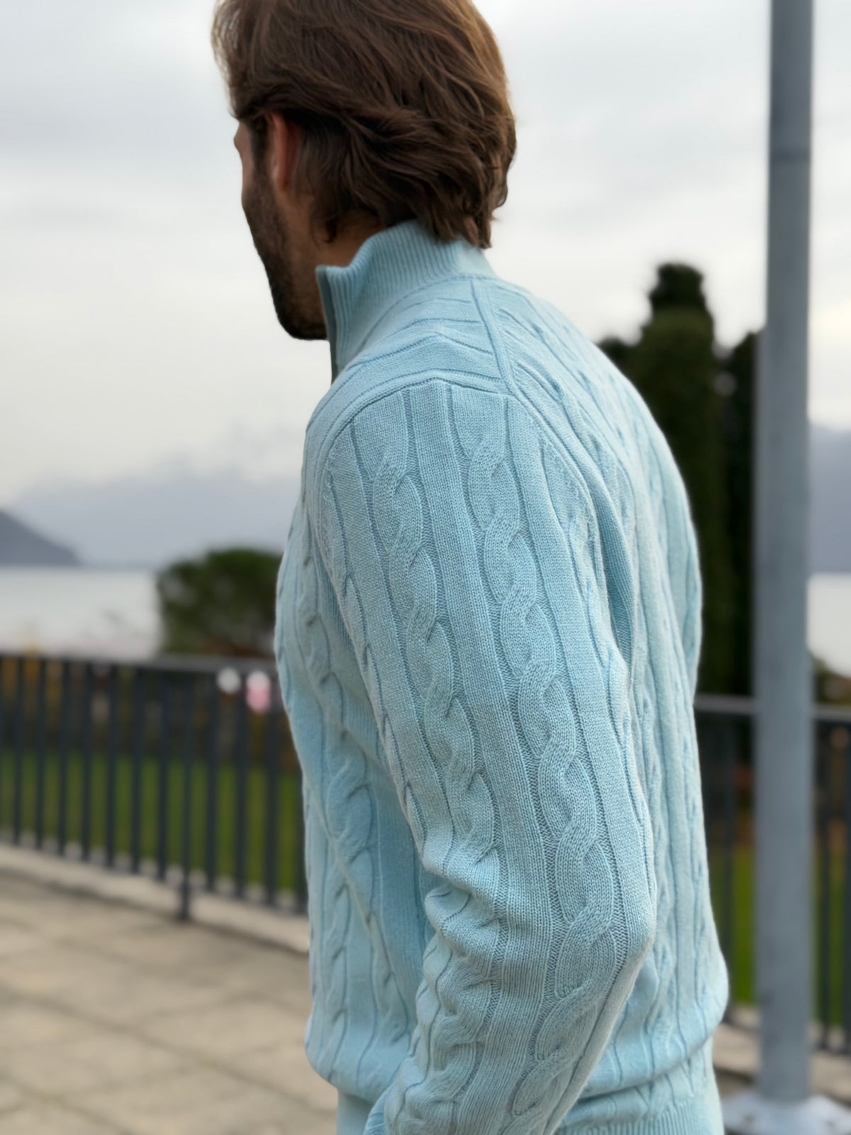 Chalet sweater - Aqua