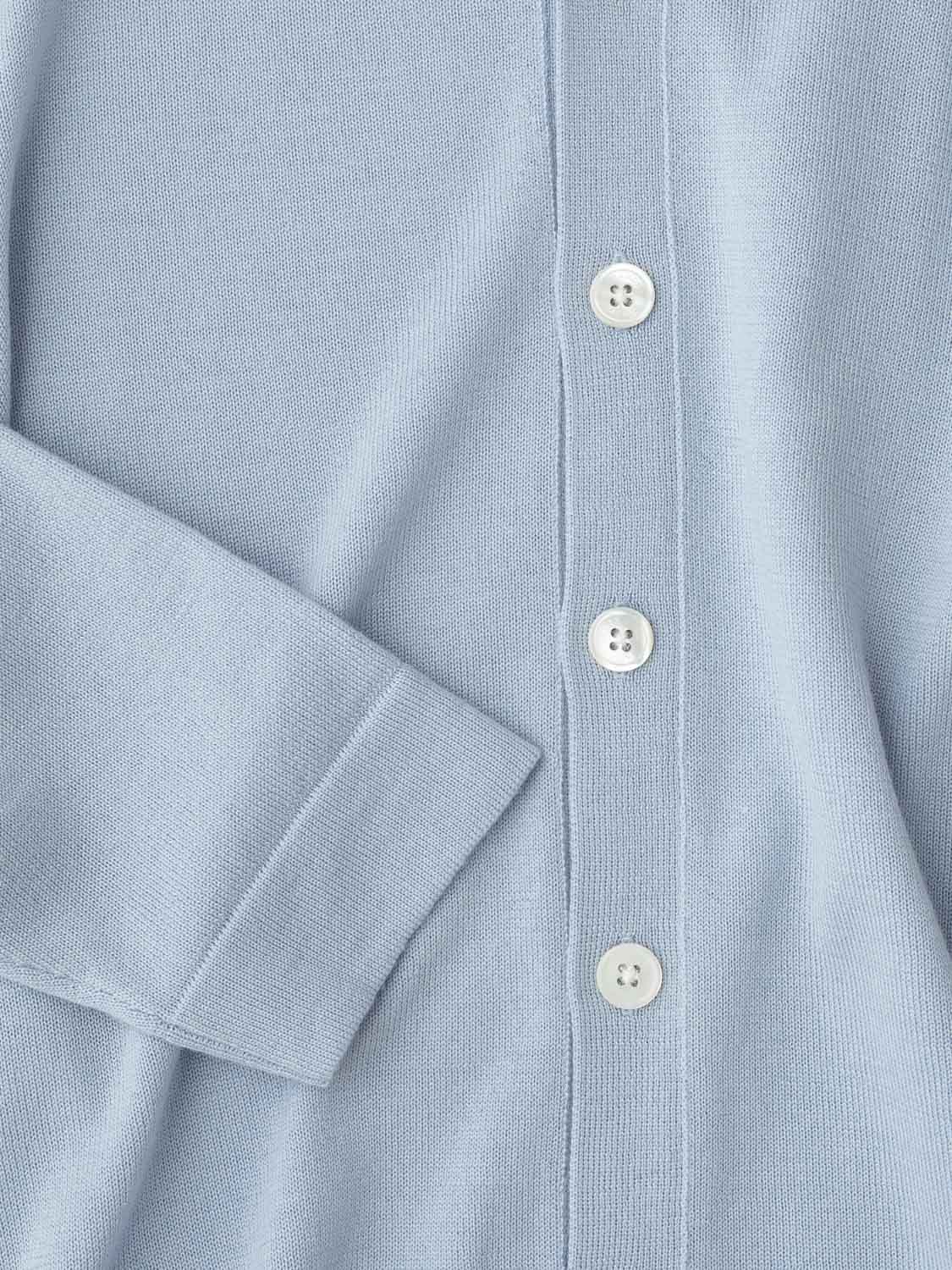 Shirt Knitted - Sky Blue