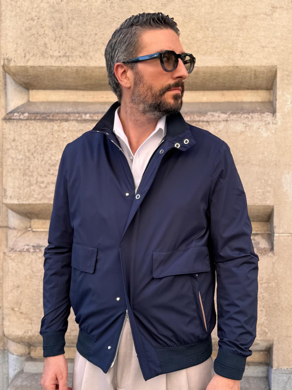 Driver Blouson- Navy