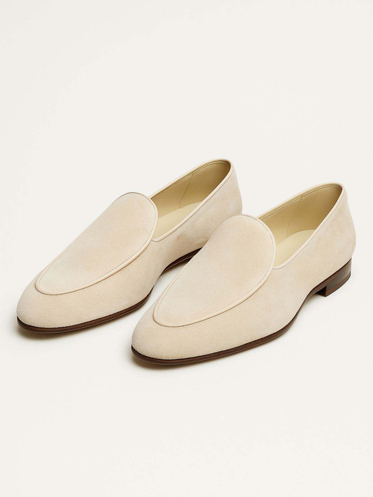 Belgian Loafers - Sand