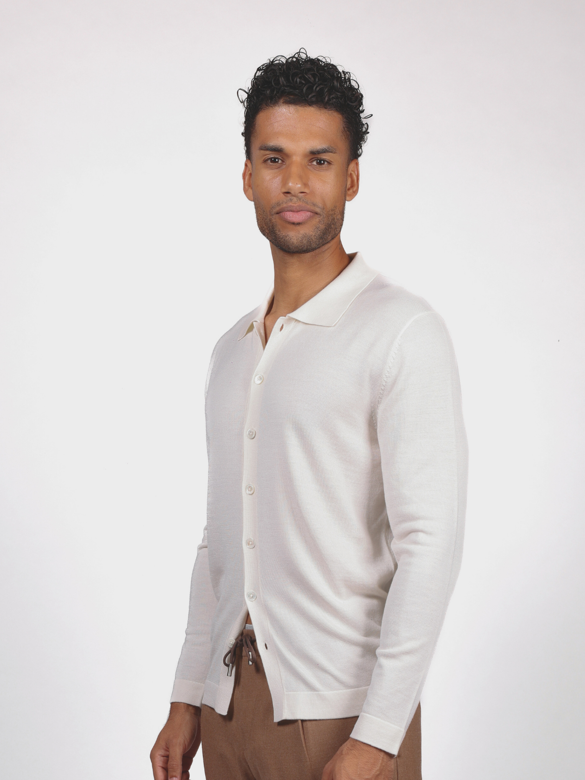 Shirt Knitted - Ivory