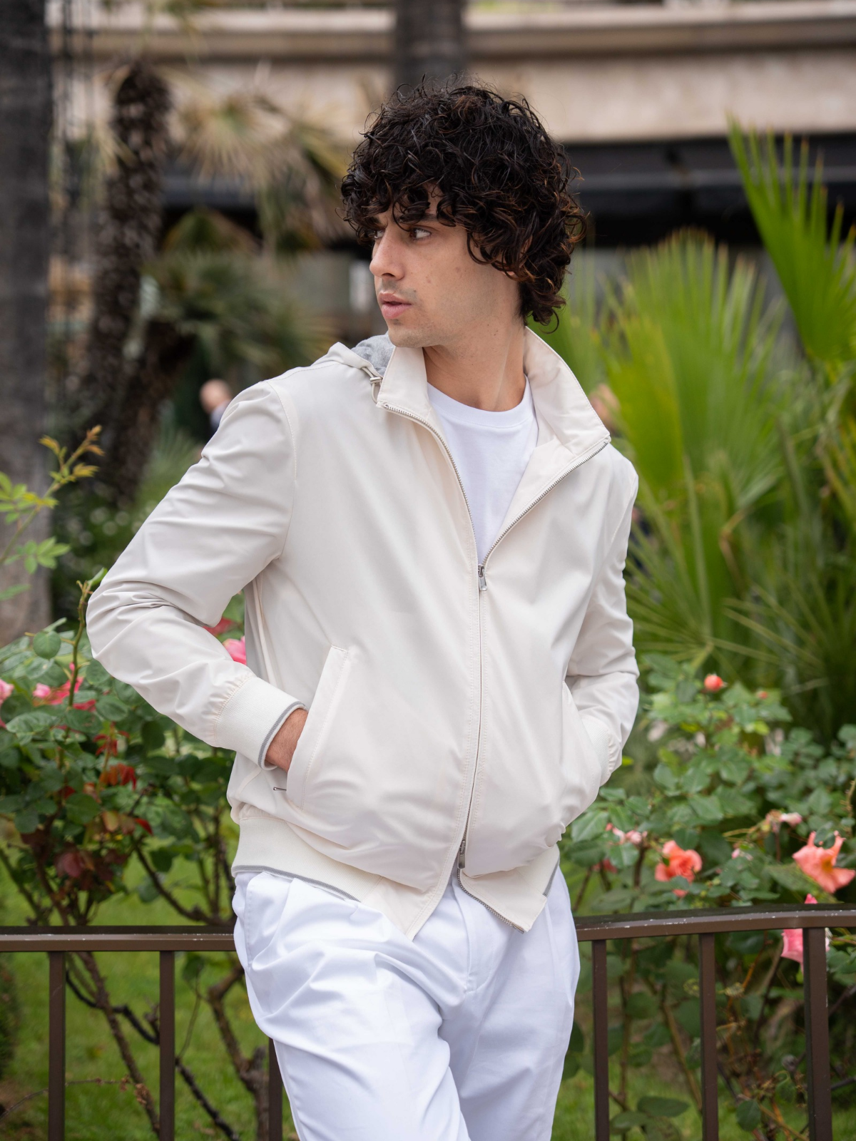 Shift Blouson - Ivory